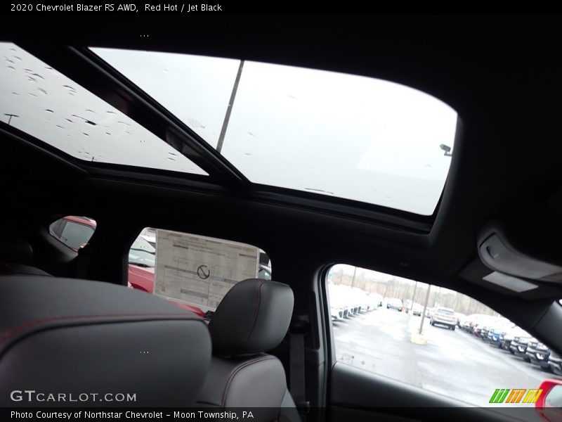 Red Hot / Jet Black 2020 Chevrolet Blazer RS AWD