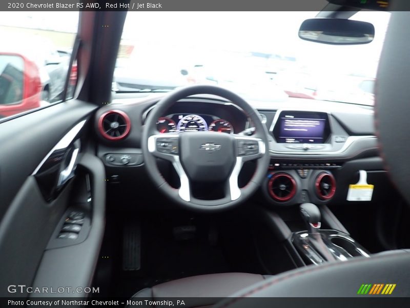 Red Hot / Jet Black 2020 Chevrolet Blazer RS AWD