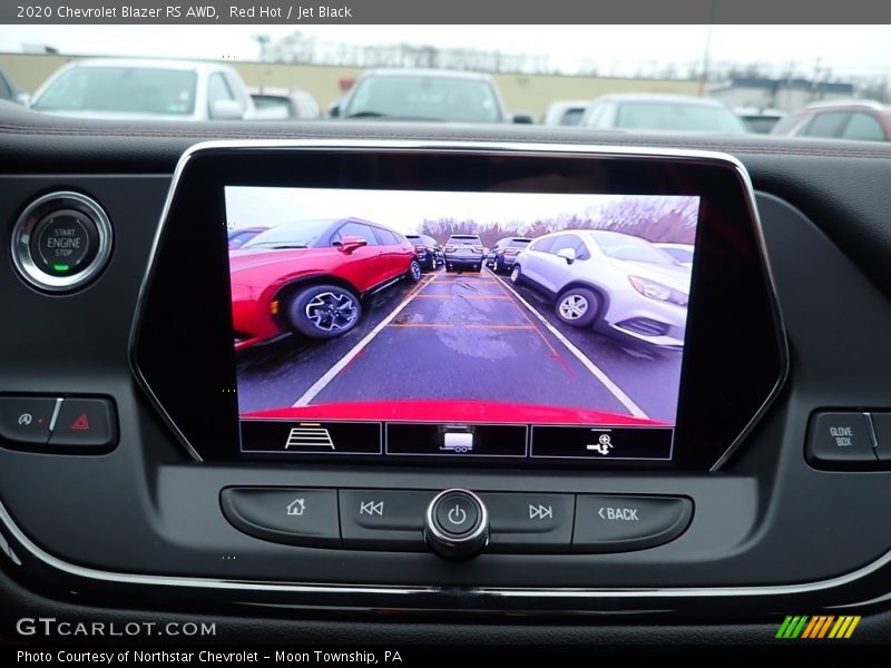 Red Hot / Jet Black 2020 Chevrolet Blazer RS AWD