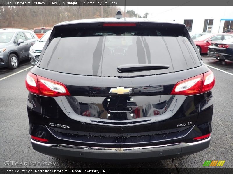 Midnight Blue Metallic / Jet Black 2020 Chevrolet Equinox LT AWD