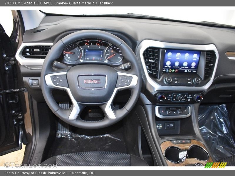 Dashboard of 2020 Acadia SLE AWD