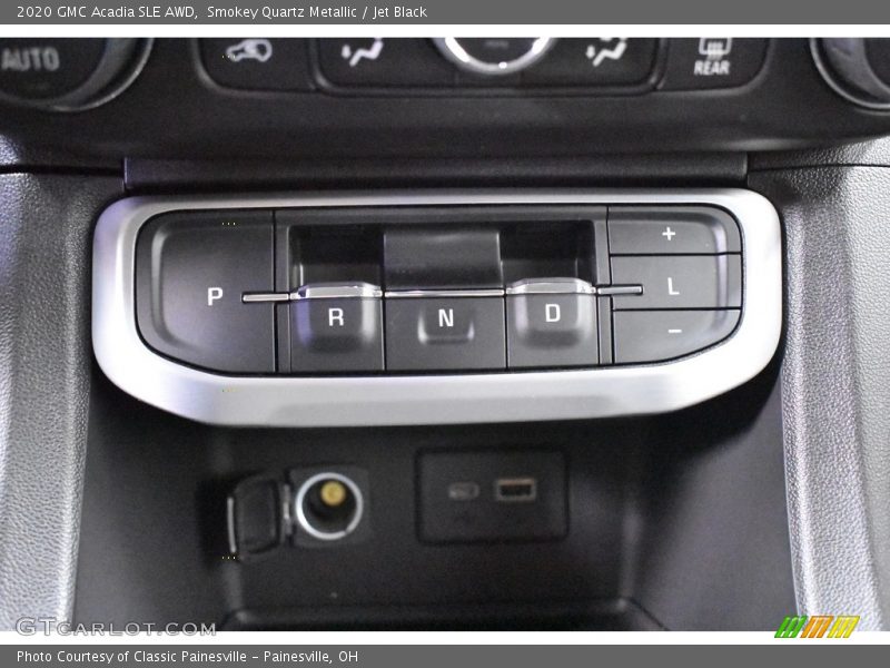 Controls of 2020 Acadia SLE AWD