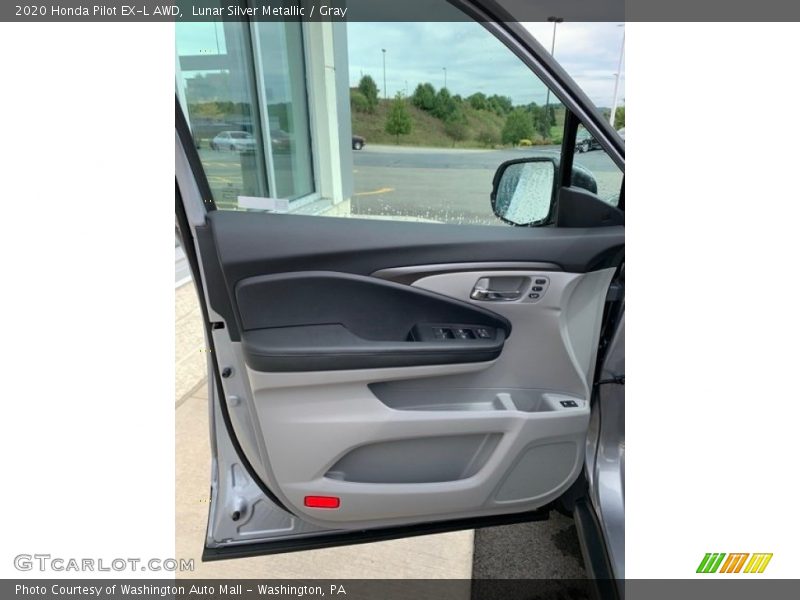 Lunar Silver Metallic / Gray 2020 Honda Pilot EX-L AWD