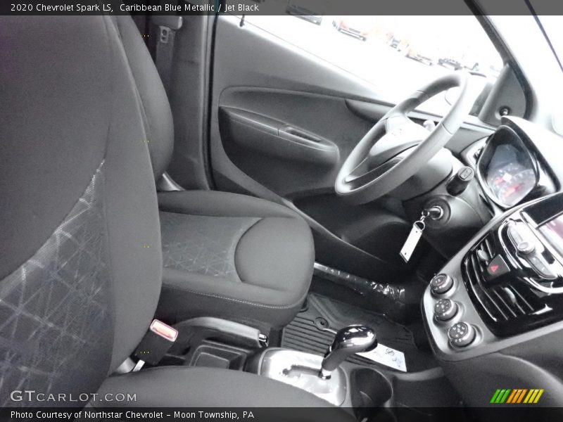 Caribbean Blue Metallic / Jet Black 2020 Chevrolet Spark LS
