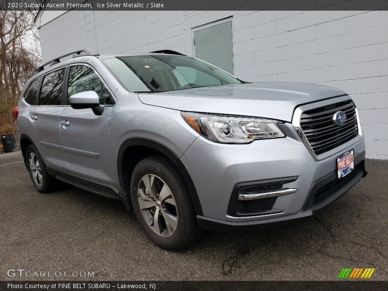 Ice Silver Metallic / Slate 2020 Subaru Ascent Premium