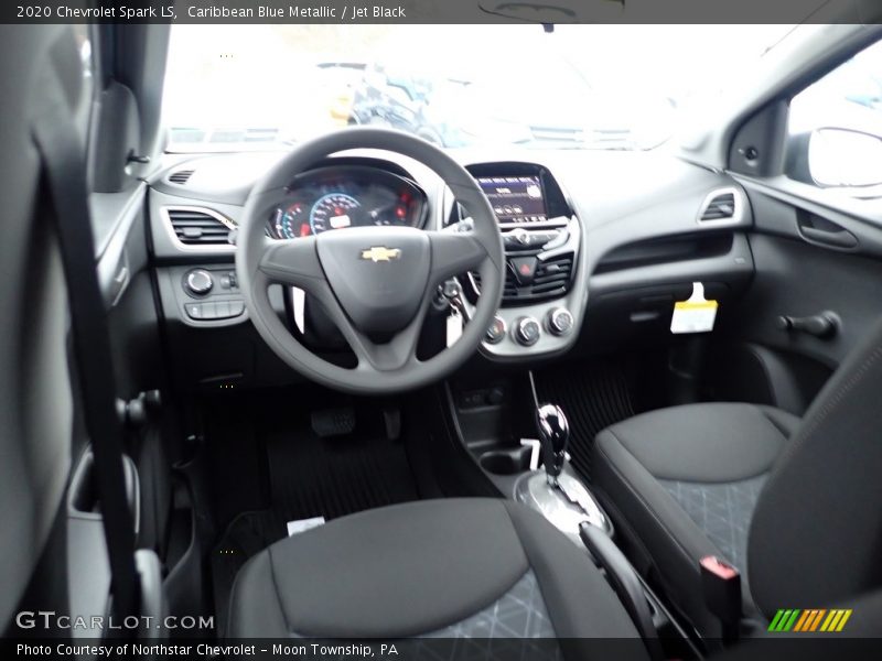 Caribbean Blue Metallic / Jet Black 2020 Chevrolet Spark LS