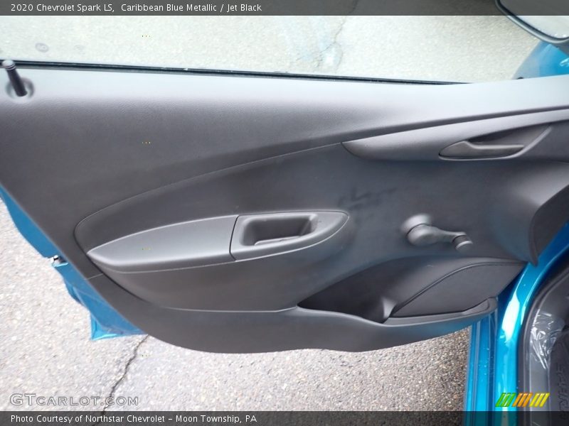 Caribbean Blue Metallic / Jet Black 2020 Chevrolet Spark LS