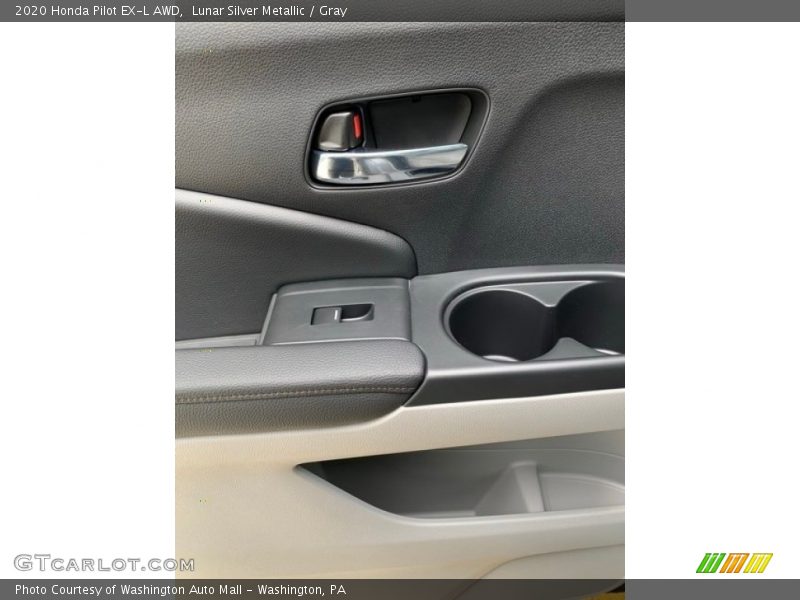 Lunar Silver Metallic / Gray 2020 Honda Pilot EX-L AWD