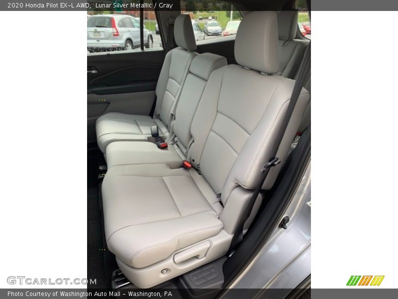 Lunar Silver Metallic / Gray 2020 Honda Pilot EX-L AWD