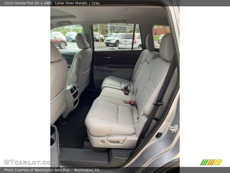 Lunar Silver Metallic / Gray 2020 Honda Pilot EX-L AWD