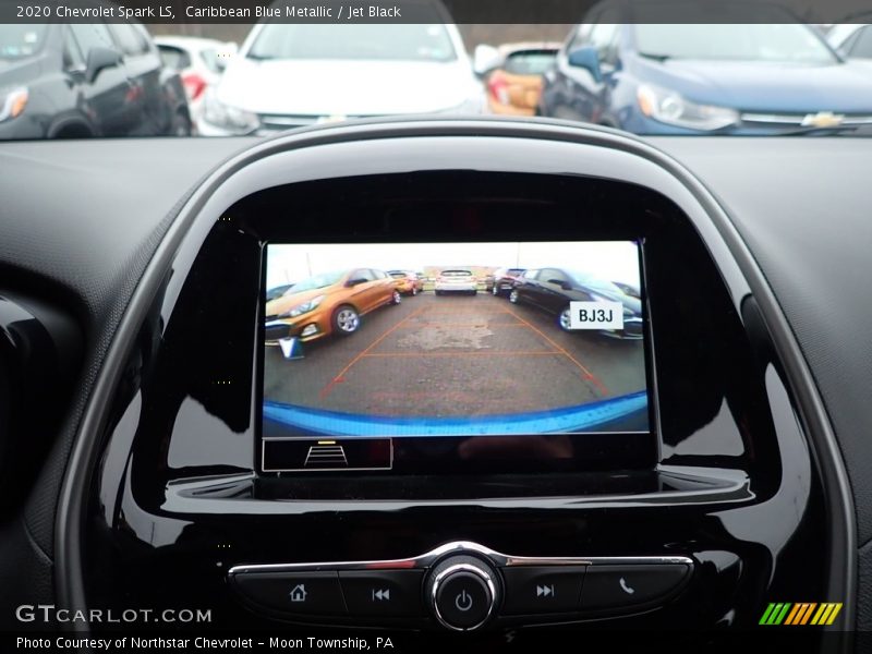 Caribbean Blue Metallic / Jet Black 2020 Chevrolet Spark LS