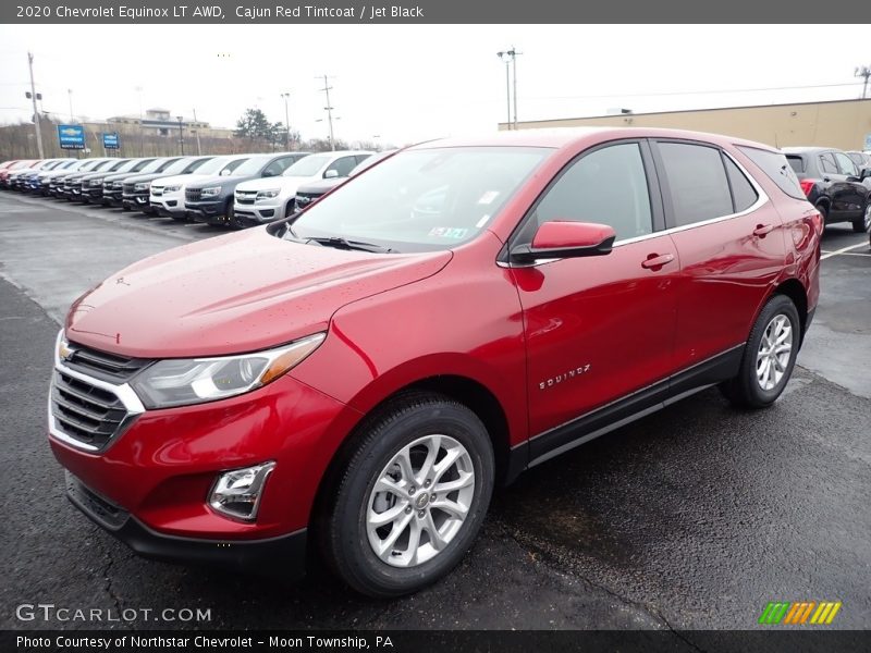 Cajun Red Tintcoat / Jet Black 2020 Chevrolet Equinox LT AWD