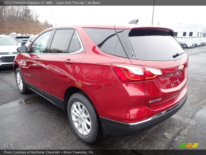Cajun Red Tintcoat / Jet Black 2020 Chevrolet Equinox LT AWD