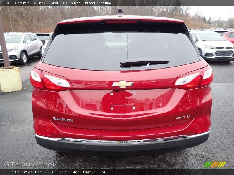 Cajun Red Tintcoat / Jet Black 2020 Chevrolet Equinox LT AWD