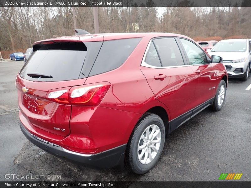 Cajun Red Tintcoat / Jet Black 2020 Chevrolet Equinox LT AWD