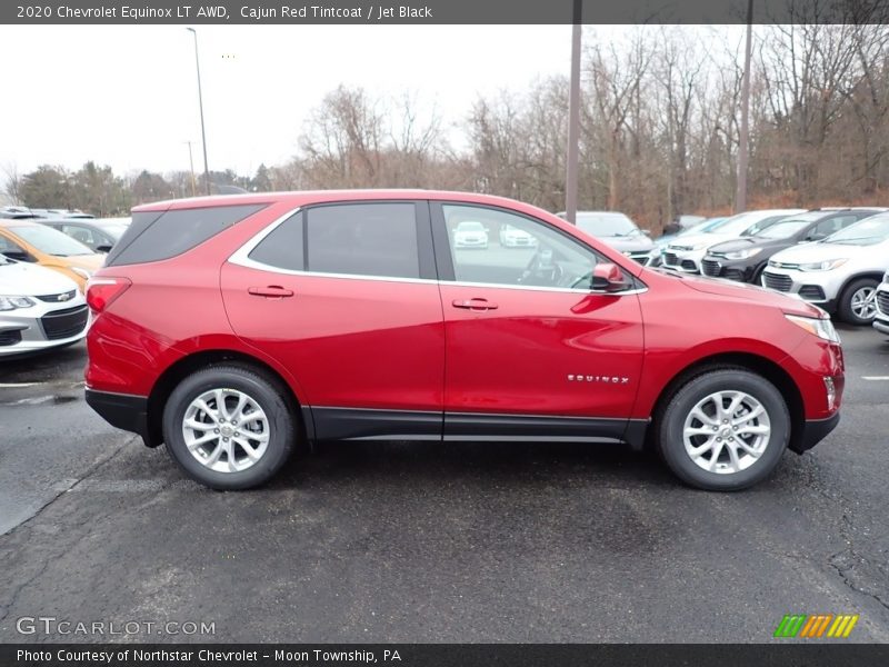 Cajun Red Tintcoat / Jet Black 2020 Chevrolet Equinox LT AWD