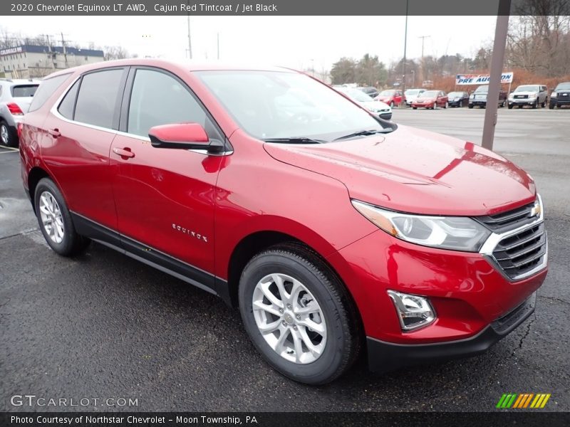 Cajun Red Tintcoat / Jet Black 2020 Chevrolet Equinox LT AWD
