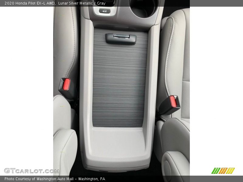 Lunar Silver Metallic / Gray 2020 Honda Pilot EX-L AWD