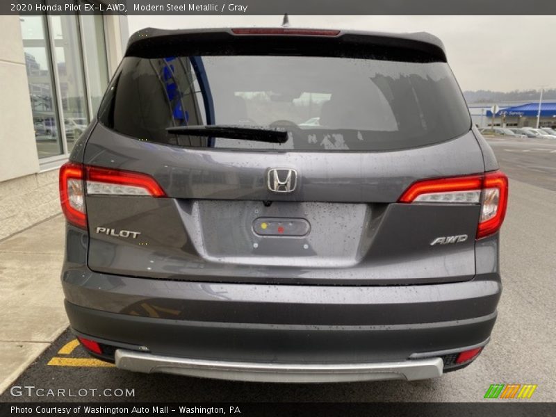 Modern Steel Metallic / Gray 2020 Honda Pilot EX-L AWD