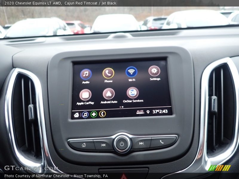 Cajun Red Tintcoat / Jet Black 2020 Chevrolet Equinox LT AWD