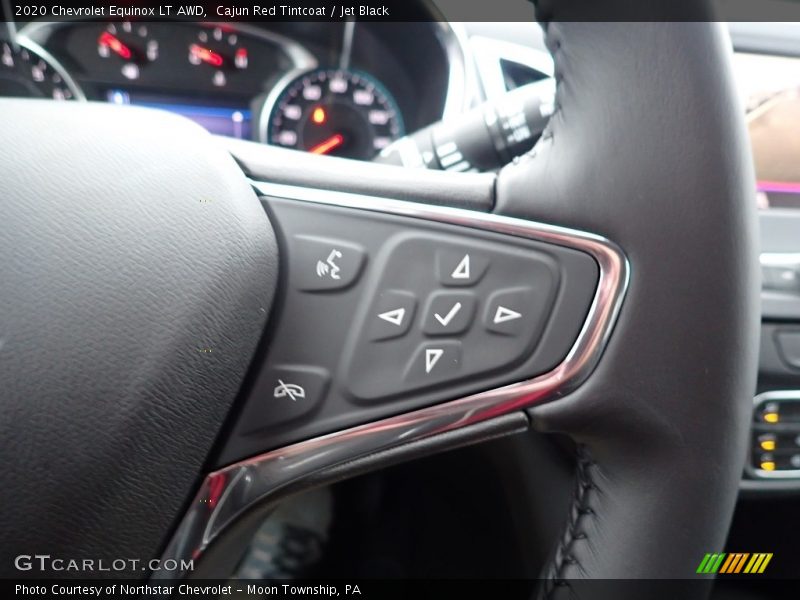 Cajun Red Tintcoat / Jet Black 2020 Chevrolet Equinox LT AWD
