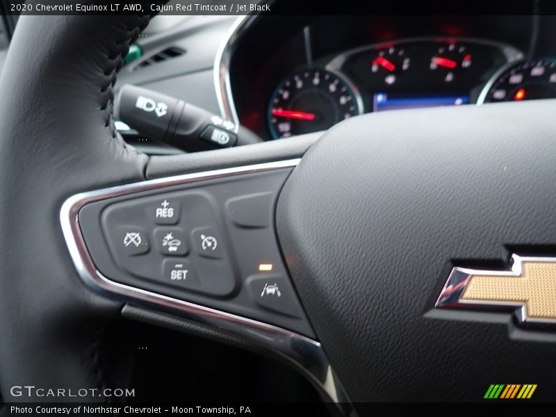 Cajun Red Tintcoat / Jet Black 2020 Chevrolet Equinox LT AWD