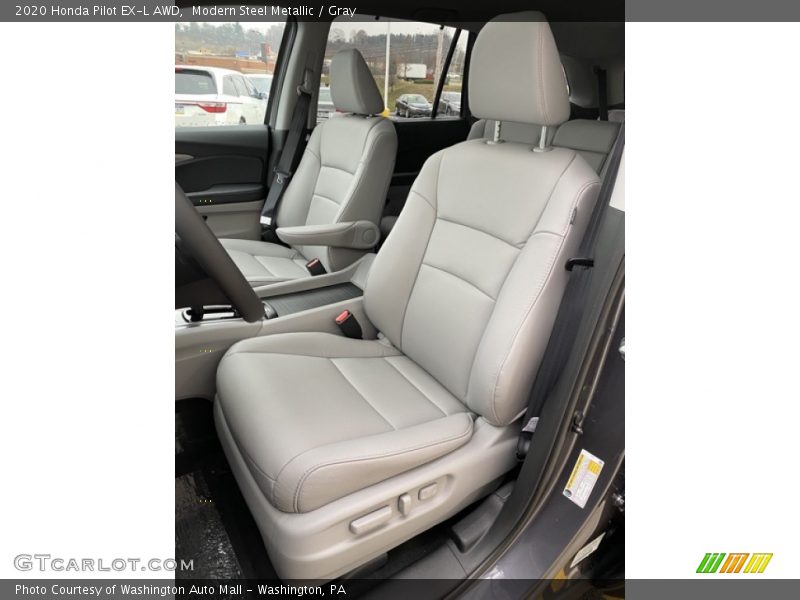 Modern Steel Metallic / Gray 2020 Honda Pilot EX-L AWD