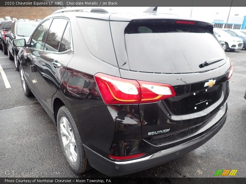 Chocolate Metallic / Jet Black 2020 Chevrolet Equinox LT AWD