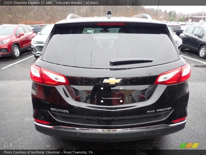 Chocolate Metallic / Jet Black 2020 Chevrolet Equinox LT AWD