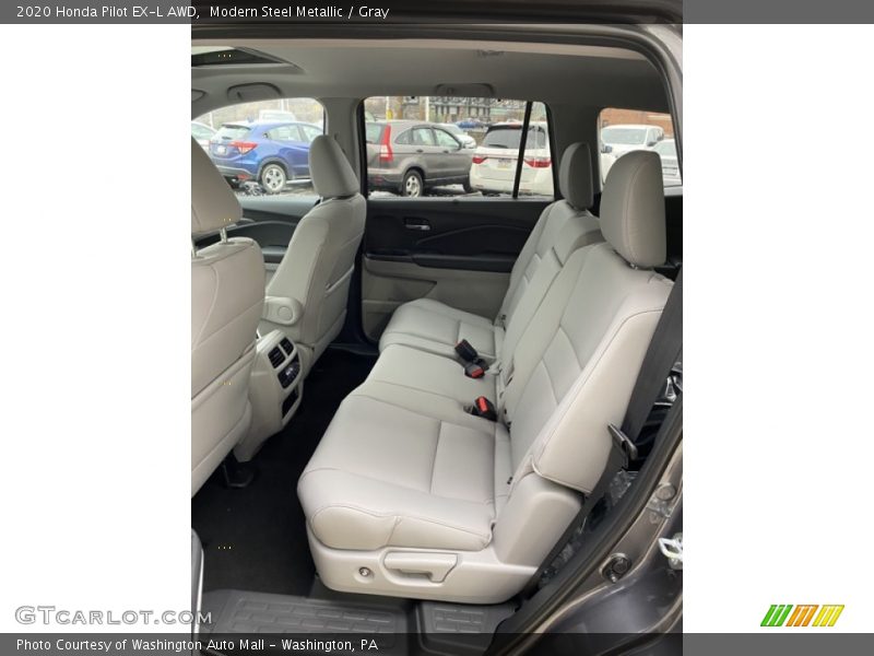 Modern Steel Metallic / Gray 2020 Honda Pilot EX-L AWD