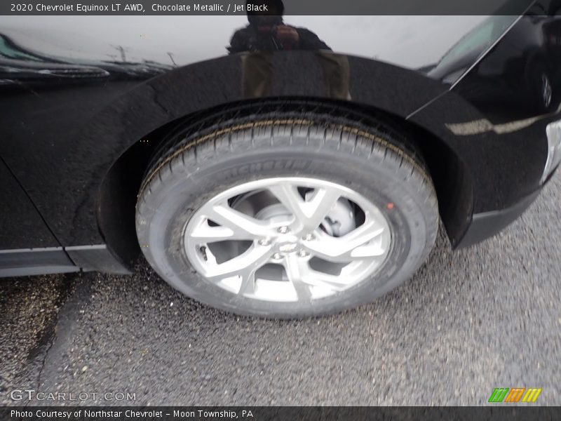 Chocolate Metallic / Jet Black 2020 Chevrolet Equinox LT AWD