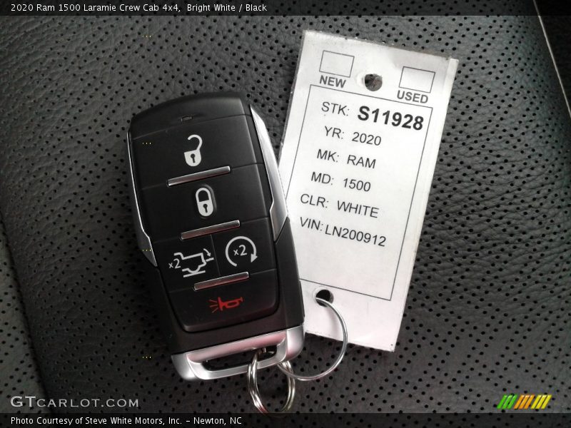 Keys of 2020 1500 Laramie Crew Cab 4x4