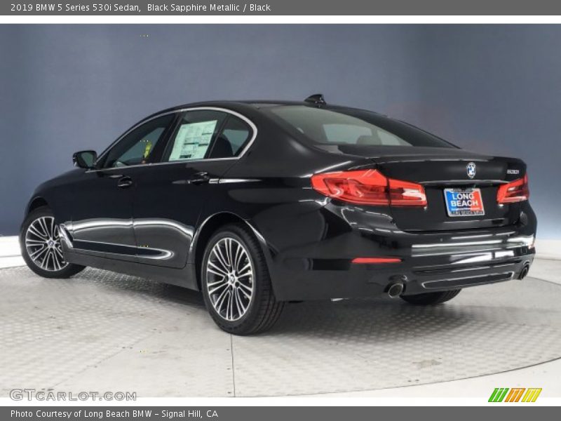 Black Sapphire Metallic / Black 2019 BMW 5 Series 530i Sedan