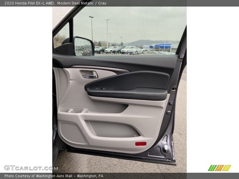 Modern Steel Metallic / Gray 2020 Honda Pilot EX-L AWD