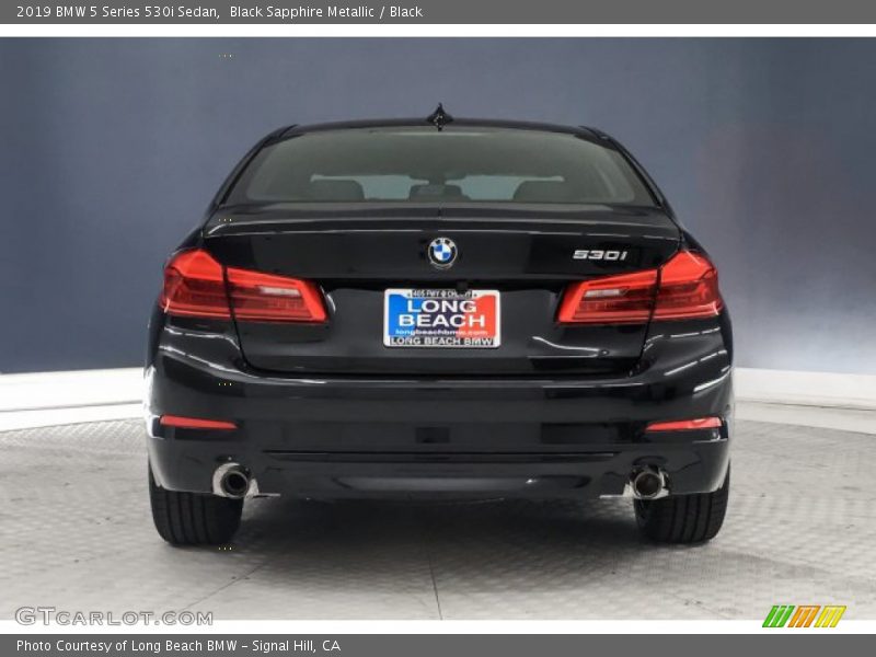 Black Sapphire Metallic / Black 2019 BMW 5 Series 530i Sedan
