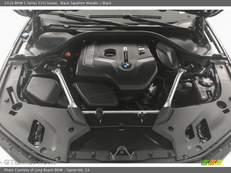 Black Sapphire Metallic / Black 2019 BMW 5 Series 530i Sedan