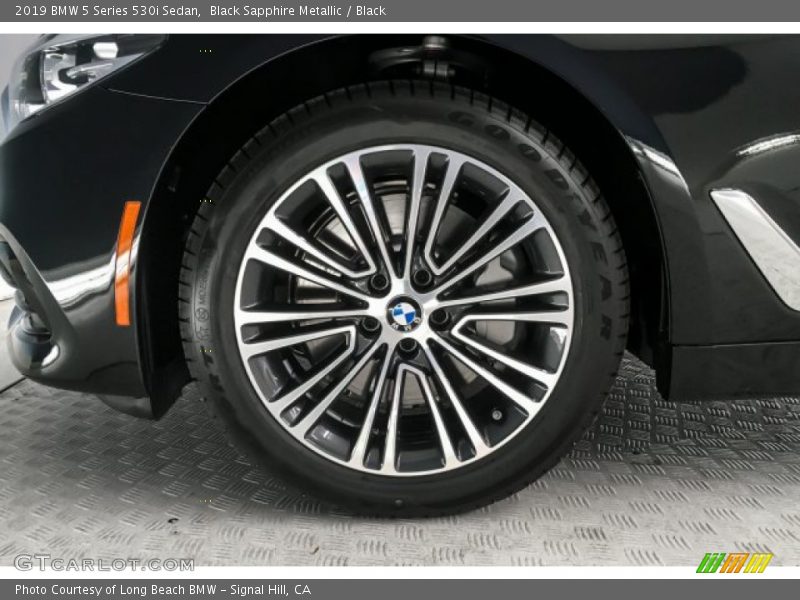 Black Sapphire Metallic / Black 2019 BMW 5 Series 530i Sedan