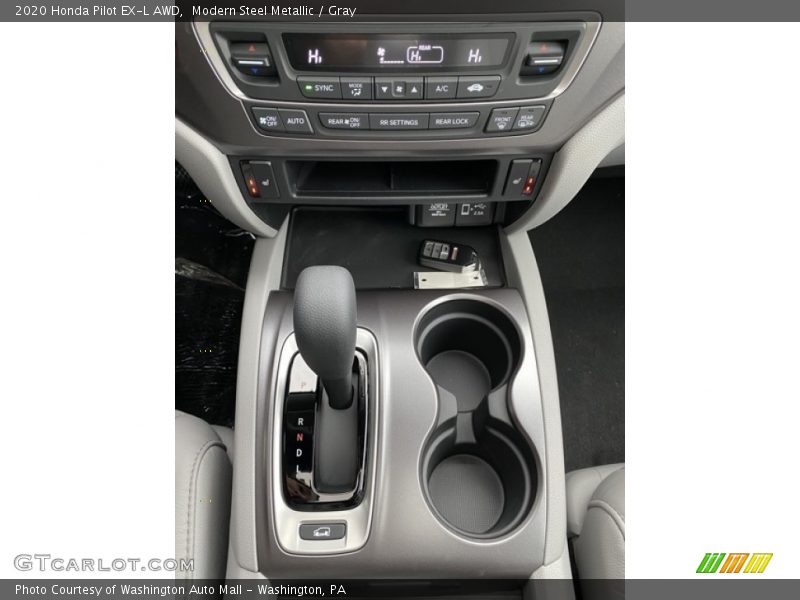 Modern Steel Metallic / Gray 2020 Honda Pilot EX-L AWD