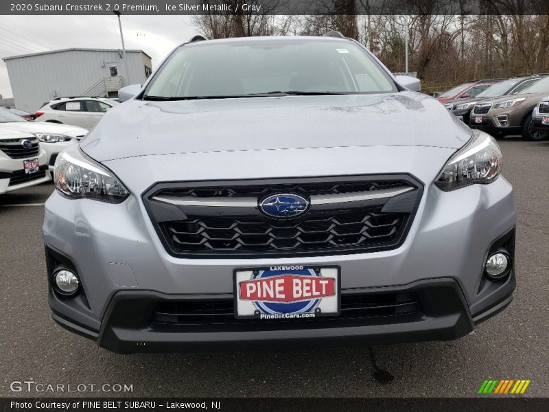 Ice Silver Metallic / Gray 2020 Subaru Crosstrek 2.0 Premium