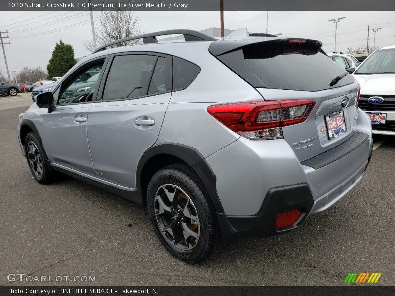 Ice Silver Metallic / Gray 2020 Subaru Crosstrek 2.0 Premium