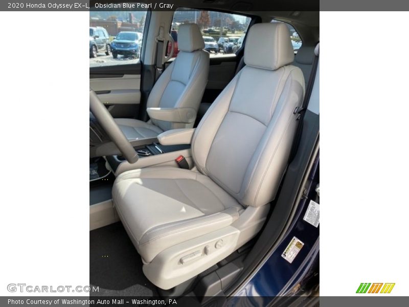 Obsidian Blue Pearl / Gray 2020 Honda Odyssey EX-L