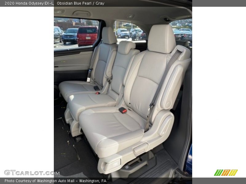Obsidian Blue Pearl / Gray 2020 Honda Odyssey EX-L