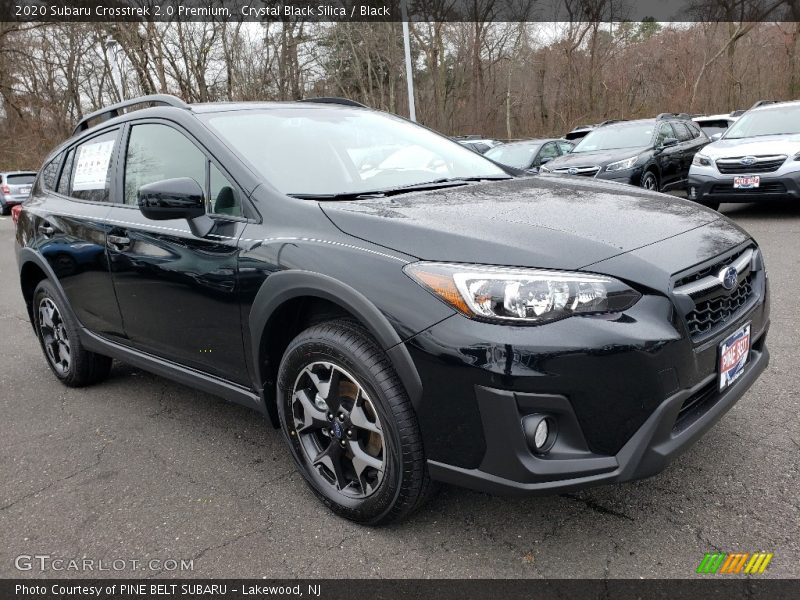 Crystal Black Silica / Black 2020 Subaru Crosstrek 2.0 Premium