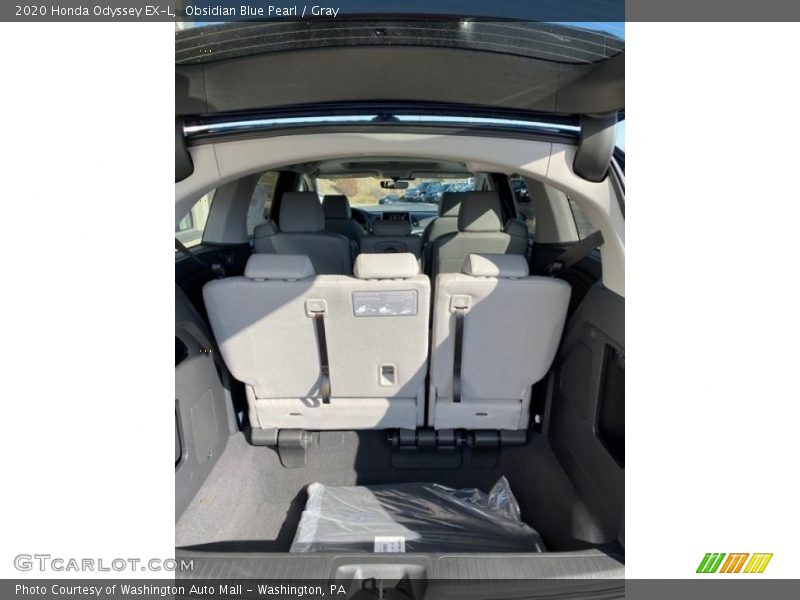 Obsidian Blue Pearl / Gray 2020 Honda Odyssey EX-L