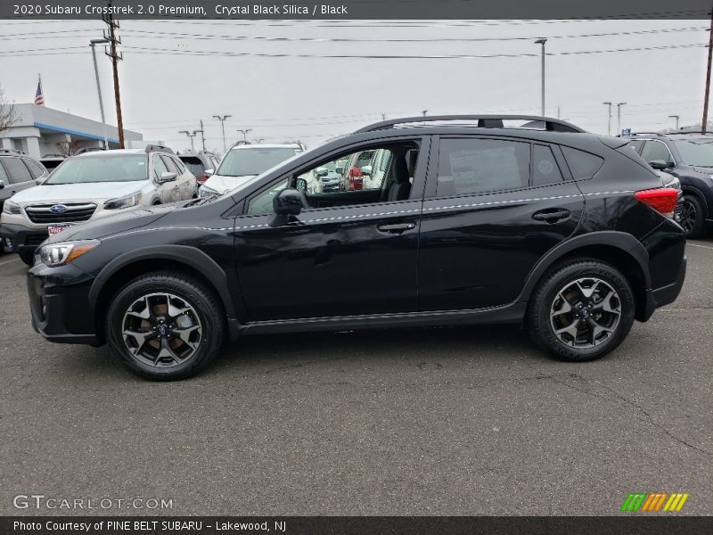 Crystal Black Silica / Black 2020 Subaru Crosstrek 2.0 Premium