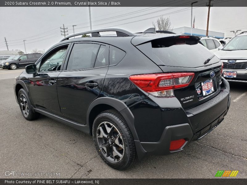 Crystal Black Silica / Black 2020 Subaru Crosstrek 2.0 Premium