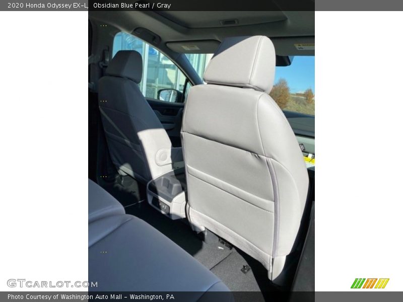 Obsidian Blue Pearl / Gray 2020 Honda Odyssey EX-L