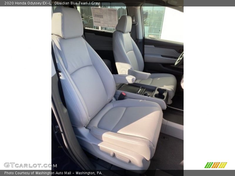 Obsidian Blue Pearl / Gray 2020 Honda Odyssey EX-L