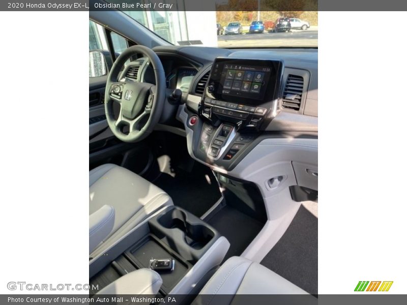 Obsidian Blue Pearl / Gray 2020 Honda Odyssey EX-L