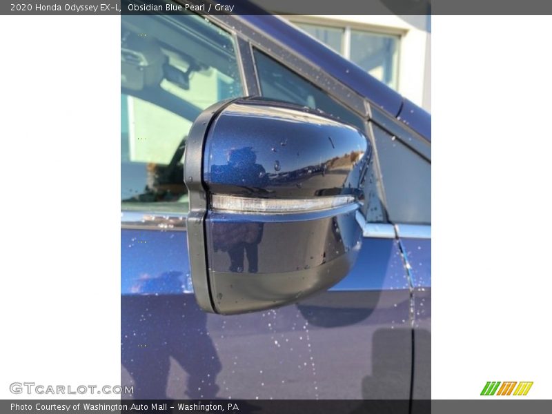 Obsidian Blue Pearl / Gray 2020 Honda Odyssey EX-L